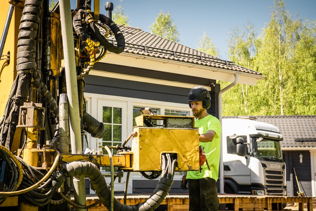 Maalämpökaivon poraus 3